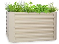 Blumfeldt High Grow Straight Podwyższona Grządka 100X60X100cm 600L Stal