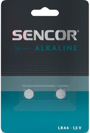 Sencor Bateria alkaliczna LR44 1.5V 2-pack (SBALR442BPALK)