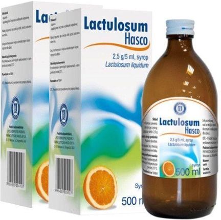 Lactulosum Hasco 2,5 g/5 ml Syrop, 2 x 150 ml