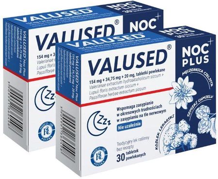 Valused Noc Plus, 2 x 30 tabletek