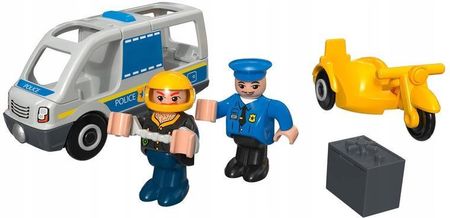 Play Tive Junior Radiowóz Samochód Policyjny Policja Z Efektami Świetlnymi Dźwiękowymi 6 El