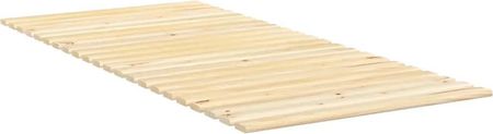 vidaXL Stelaż do łóżka 90 x 200 cm lite drewno sosnowe (377309)
