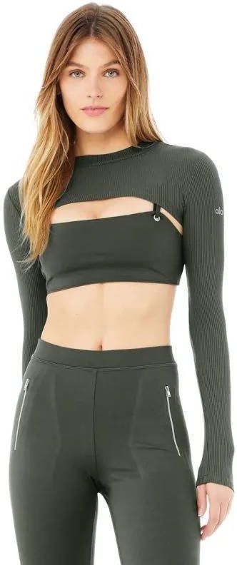 alo yoga プルオーバー i-alo-yoga-koszulka-thrill-