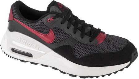 Nike Air Max System GS DQ0284-003, Unisex, buty sneakers, Czarne
