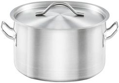 Zdjęcie Stalgast Garnek Średni Z Pokrywką Stalowy 160Mm 1,9L Basic - Kożuchów
