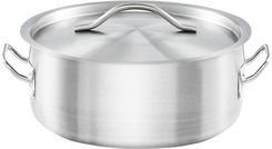 Zdjęcie Stalgast Garnek Niski Z Pokrywką Stalowy 200Mm 2,2L Basic - Kożuchów