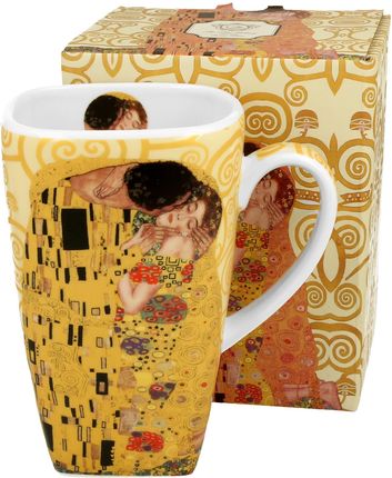 Duo Kubek Porcelanowy Art Gallery The Kiss Ecru By Gustav Klimt 630Ml