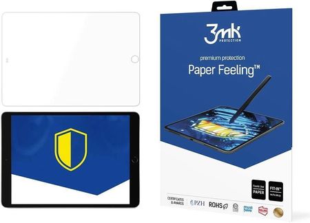 Folia matowa 3mk Paper Feeling na iPad 10.2'' 8 / 9 gen