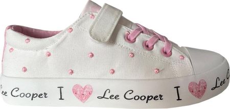 Buty dla dzieci Lee Cooper białe LCW-24-02-2159K