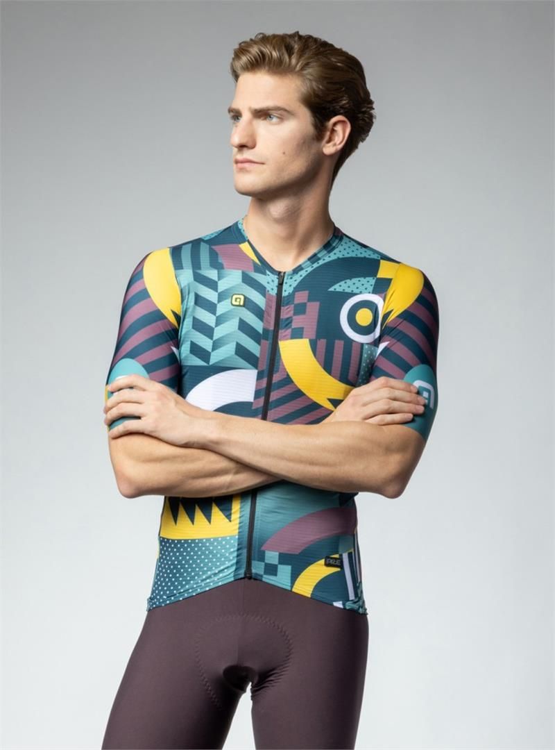 Koszulka Kolarska Ale Cycling Games Wielokolorowy Ceny i opinie