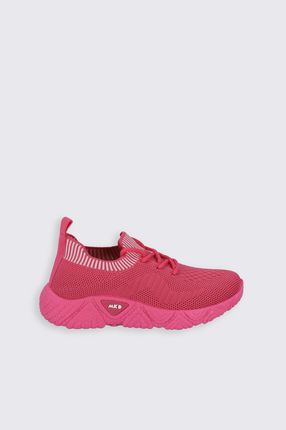 Sneakersy różowe neonowe buty sportowe