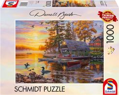 Zdjęcie Schmidt Puzzle Darrel Bush Przystań Kajakowa 1000El. - Świdnik