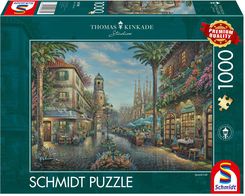 Zdjęcie Schmidt Puzzle Thomas Kinkade Hiszpańska Uliczka 1000El. - Łódź