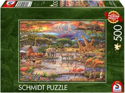Zdjęcie Schmidt Puzzle Raj Pod Kilimandżaro 500El. - Górowo Iławeckie