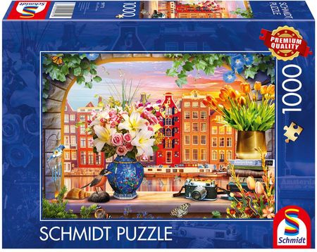 Schmidt Puzzle Zobaczyć Amsterdam 1000El.
