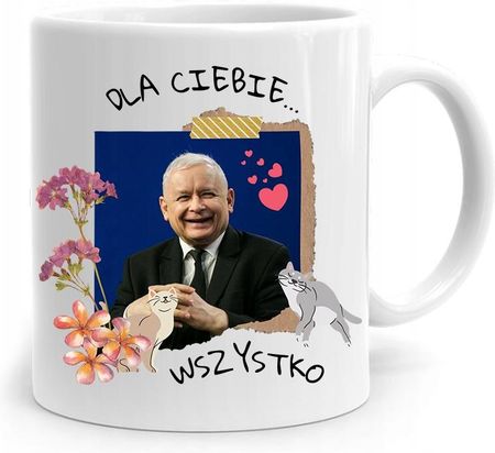 Polidraw Kubek Śmieszny Prezesa Pis Jarosław Kaczyński Z Nadrukiem Ze Zdjęciem (1666054682)