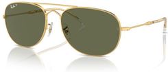 Zdjęcie OKULARY RAY-BAN® BAIN BRIDGE RB 3735 001/58 60 ROZMIAR L - Pasym