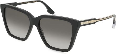 Victoria Beckham VB655S Damskie okulary przeciwsłoneczne, Oprawka: Acetat, czarny