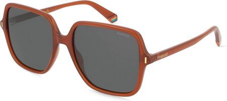 Polaroid PLD 6219/S Damskie okulary przeciwsłoneczne, Oprawka: Tworzywo sztuczne, pomarańczowy