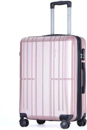 Średnia walizka NOVA BETLEWSKI różowe złoto BWA-030 M