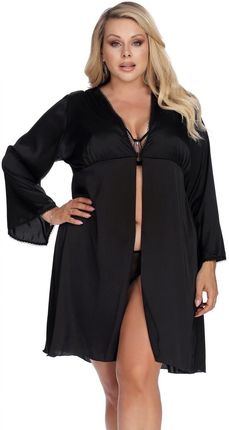 LAURA black robe L+ (czarny szlafrok)