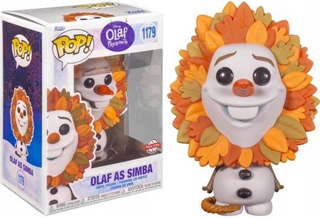 Funko Pop! Disney Olaf As Simba Lion King 1179 Se