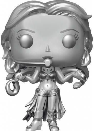 Funko Pop! Rocks Britney Spears – Edición Metálica De Slave 4U – Figura De Vinilo De 9.5 Cm – Coleccionable Oficial Para Fans De La Música