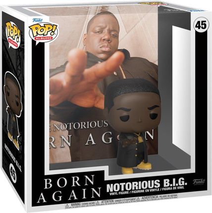 Funko Pop! Albums Figurka Kolekcjonerska Notorious B.I.G. Biggie Smalls Born Again 45