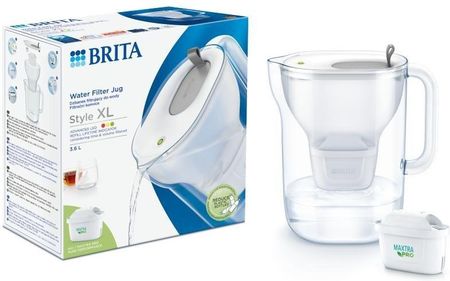 Dzbanek filtrujący BRITA Style XL szary + MAXTRA PRO Pure Performance