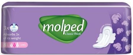 MOLPED Klasyczne podpaski Classic long, 8szt. 