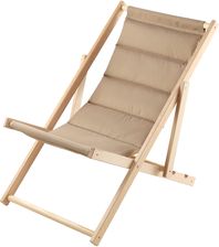 Kadax Leżak Plażowy Z Poduszką Troia Cappucino 32211