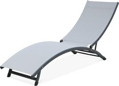 Zdjęcie Focus Garden Leżak Ogrodowy Star Light Grey - Jelenia Góra