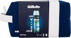 Zdjęcie Gillette Mach3 Maszynka do golenia 1szt + wymienne głowice 2szt. + żel do golenia 75ml + kosmetyczka - Włocławek