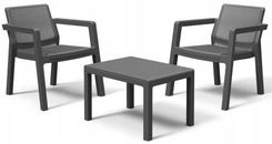 Gardenline Zestaw Mebli Balkonowych 2 Krzesła + Stolik Keter 5461111740370