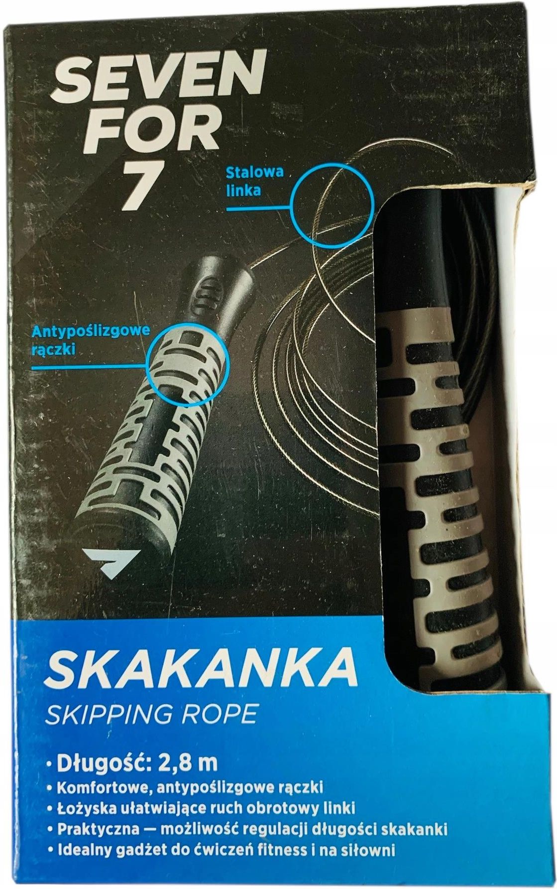 Seven For 7 Racket Seven For 7 Skakanka Do Ćwiczeń 2,8 M. Elegancka Stylowa - Ceny i ...