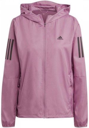 Kurtka damska adidas Own the Run Hooded Running różowa IL4124