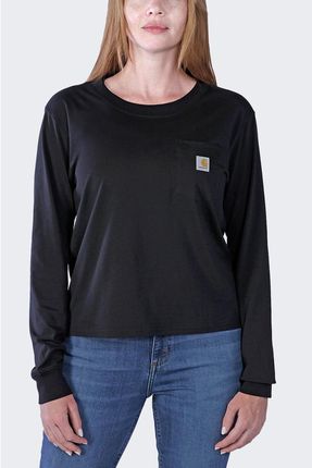 Koszulka bawełniana damska z długim rękawem Carhartt Lightweight Pocket | ZAMÓW NA DECATHLON.PL - 30 DNI NA ZWROT
