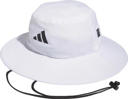 Adidas Wide Brim Golf Hat White S/M