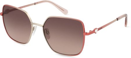 Moschino MOL075/S Damskie okulary przeciwsłoneczne, Oprawka: Metal, różowy