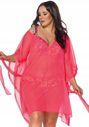 Ava Pareo 019 One Size Neon Coral