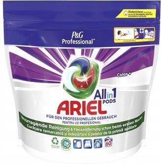 Ariel Professional All-in-1 Pods Color+ Kapsułki do prania 1230 g 60szt