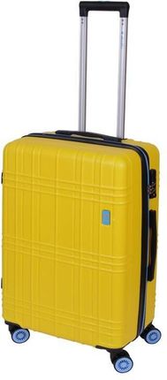 Średnia walizka DIELLE 130 Żółta