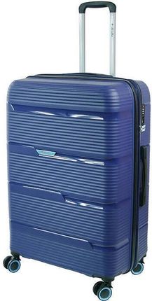 Duża walizka DIELLE 170 Niebieska