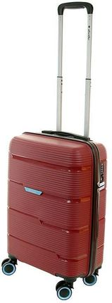 Mała kabinowa walizka DIELLE 170 Bordowa