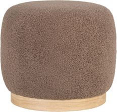 Zdjęcie House Nordic Pufa Belfort Brązowa Boucle 1501220 - Libiąż