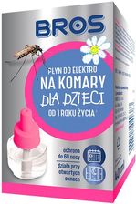 Zdjęcie Bros Płyn Do Elektro Na Komary Dla Dzieci Od 1 Roku Życia 60 Nocy - Pierzchnica
