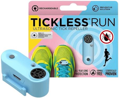 Tickless Ultradźwiękowa Ochrona Przed Kleszczami Run Niebieski