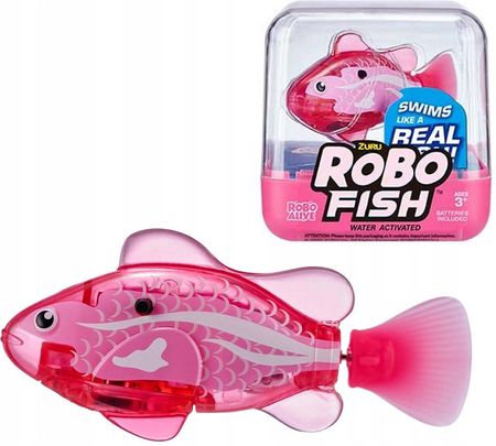 Zuru Robo Fish Rybka Zmienia Kolor Różowa