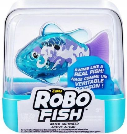 Zuru Robo Fish Rybka Zmienia Kolor Błękitna