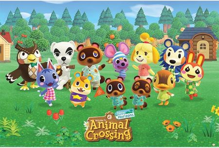 Plakat Animal Crossing New Horizons Line Up